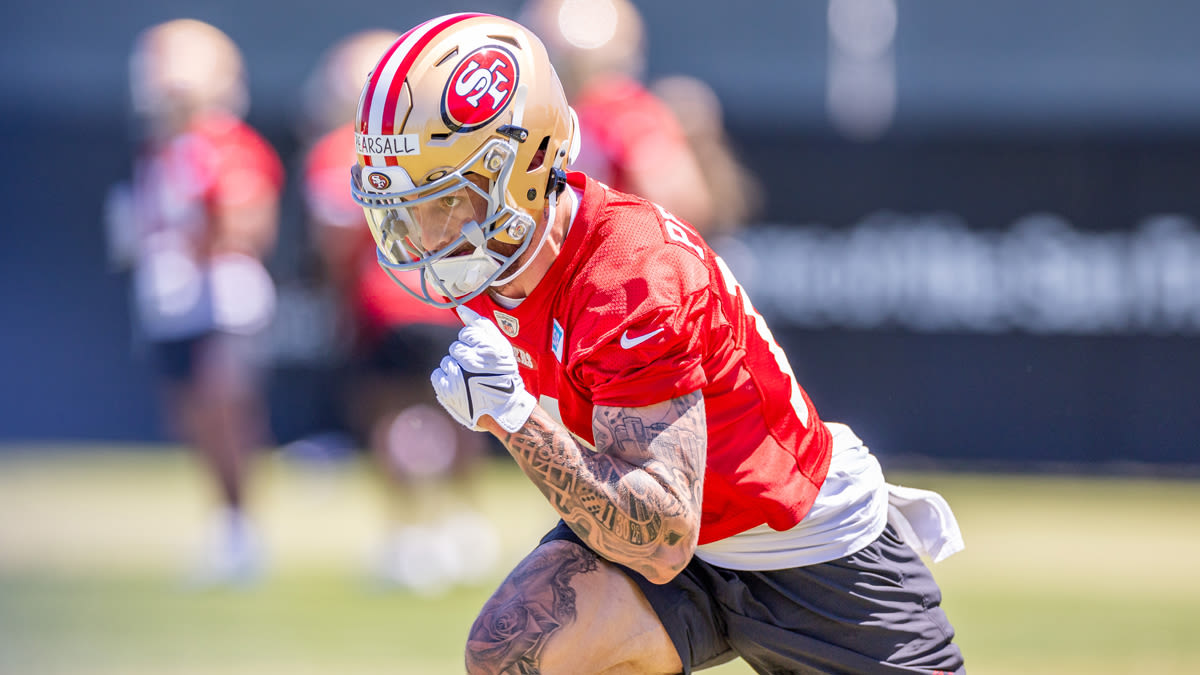 49ers sign receiver Pearsall to four-year rookie NFL contract