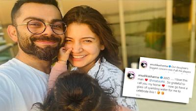 Anushka Sharma Reveals What Bothered Daughter Vamika As They Saw Virat-Rohit In Tears After T20I World Cup Win