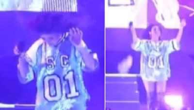 Sunidhi Chauhan Reacts As Concert-Goer Throws Bottle On Stage, Video Goes Viral