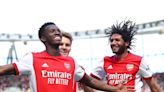 Eddie Nketiah is running the anchor leg of Arsenal’s top-four race
