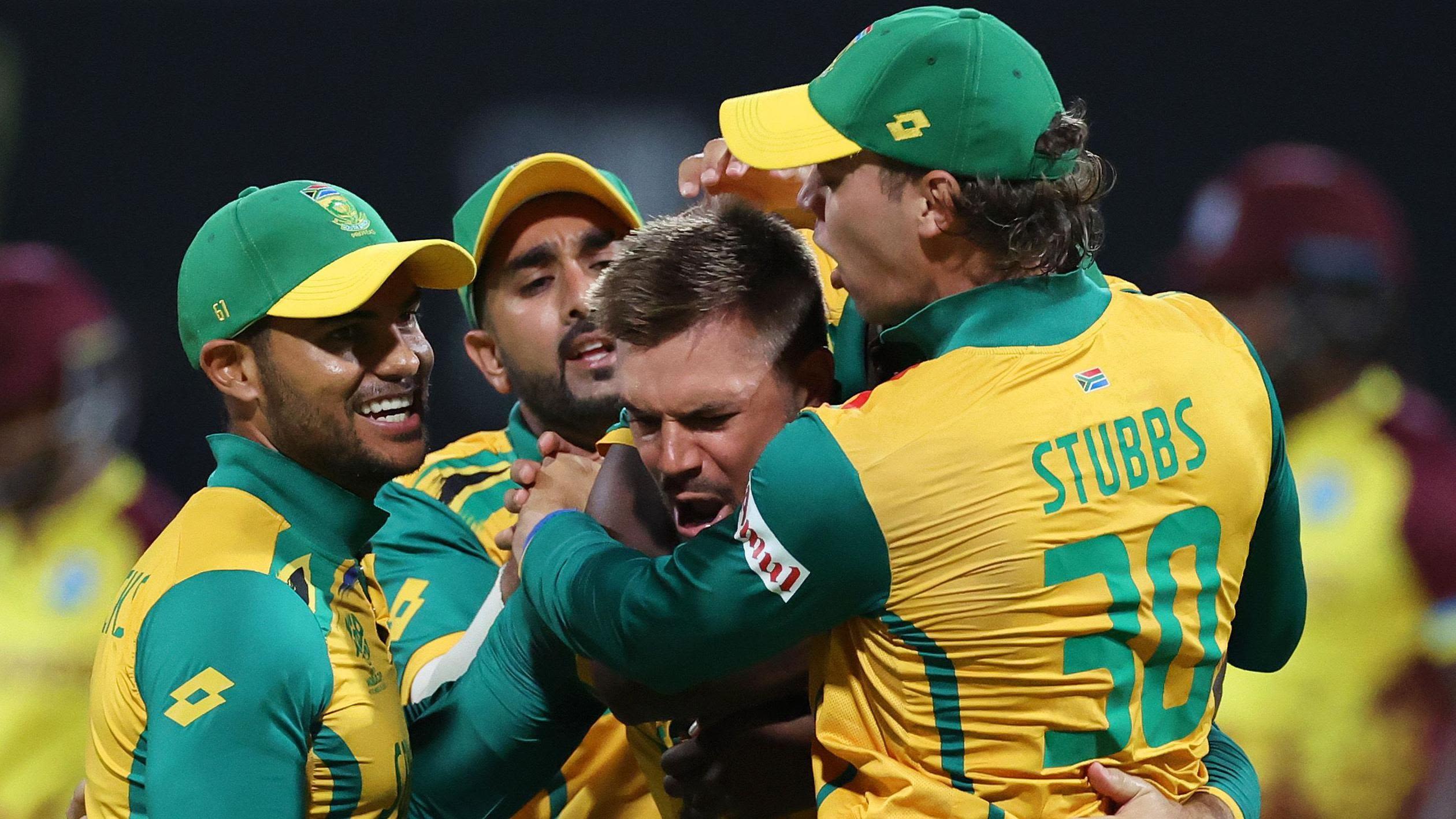 South Africa edge past West Indies to reach semis