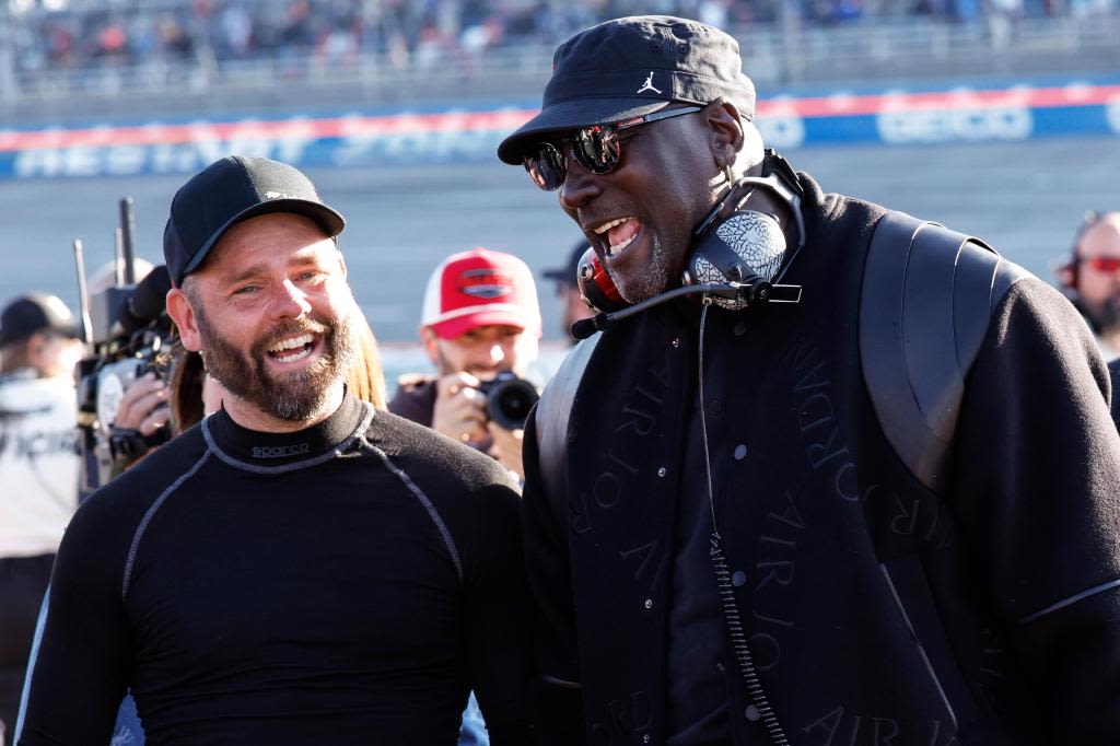 NASCAR revels in a Michael Jordan moment as His Airness gives a big boost to his post-hoops passion at the track
