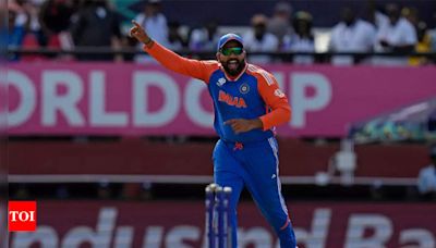 Skipper Rohit Sharma overtakes Pakistan's Babar Azam to become the most successful T20I... | Cricket News - Times of India