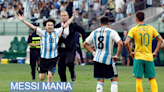 Chinese fan runs onto the field to hug Messi during controversial Beijing match