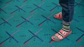 Don’t call it teal: How the Portland airport carpet design became a civic icon