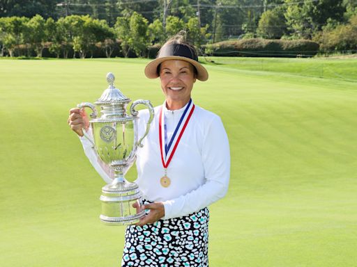 'Underdog' Leta Lindley rides hot putter to U.S. Senior Women's Open title with record final round