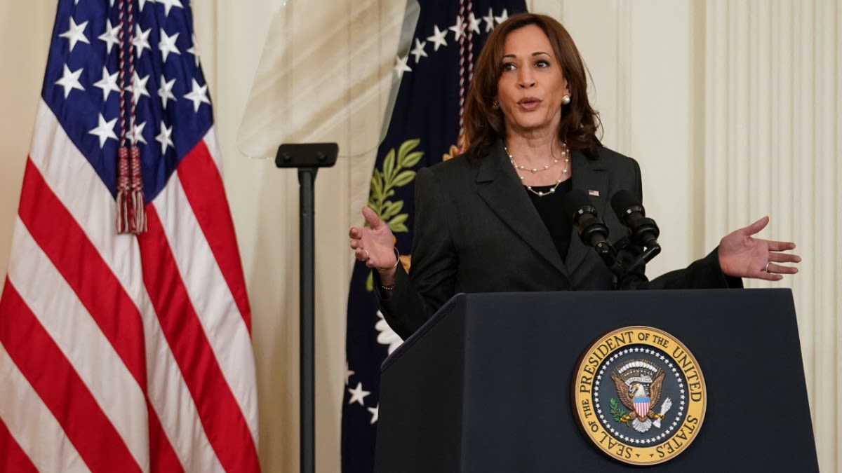 At LA Fundraiser Kamala Harris Defends President Biden Despite Shaky Debate Performance