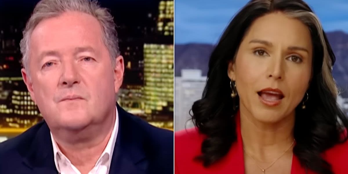 Piers Morgan Demands To Know If Tulsi Gabbard Has Ever Shot A Dog