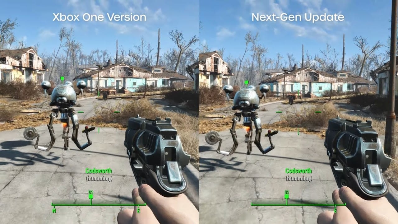 Fallout 4 Comparison Reveals How Similar The Xbox One & Next-Gen Versions Look