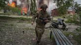 Russia bombards border city as major assault on Ukraine continues