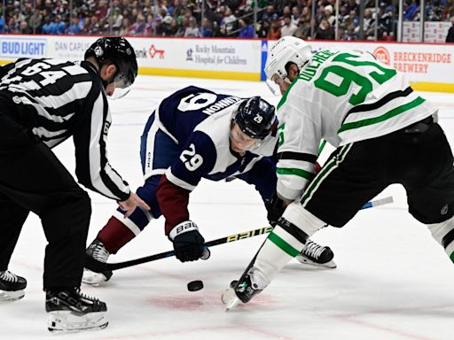 Colorado Avalanche vs. Dallas Stars playoff series schedule: Game times, TV