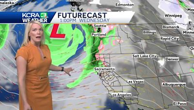 Dry Tuesday with rain and snow arriving by Wednesday