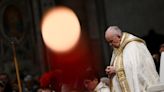 Watch as Pope Francis takes part in Easter Mass at the Vatican