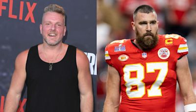 Pat McAfee Shares His Honest Thoughts About Travis Kelce Wearing a 'Silly Costume' on Stage at the Eras Tour