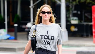 Jennifer Lawrence Just Wore the Hottest Challengers Merch in Town