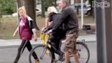 Chimpanzee Escapes from Ukraine Zoo But Returns on Bike Once it Starts to Rain
