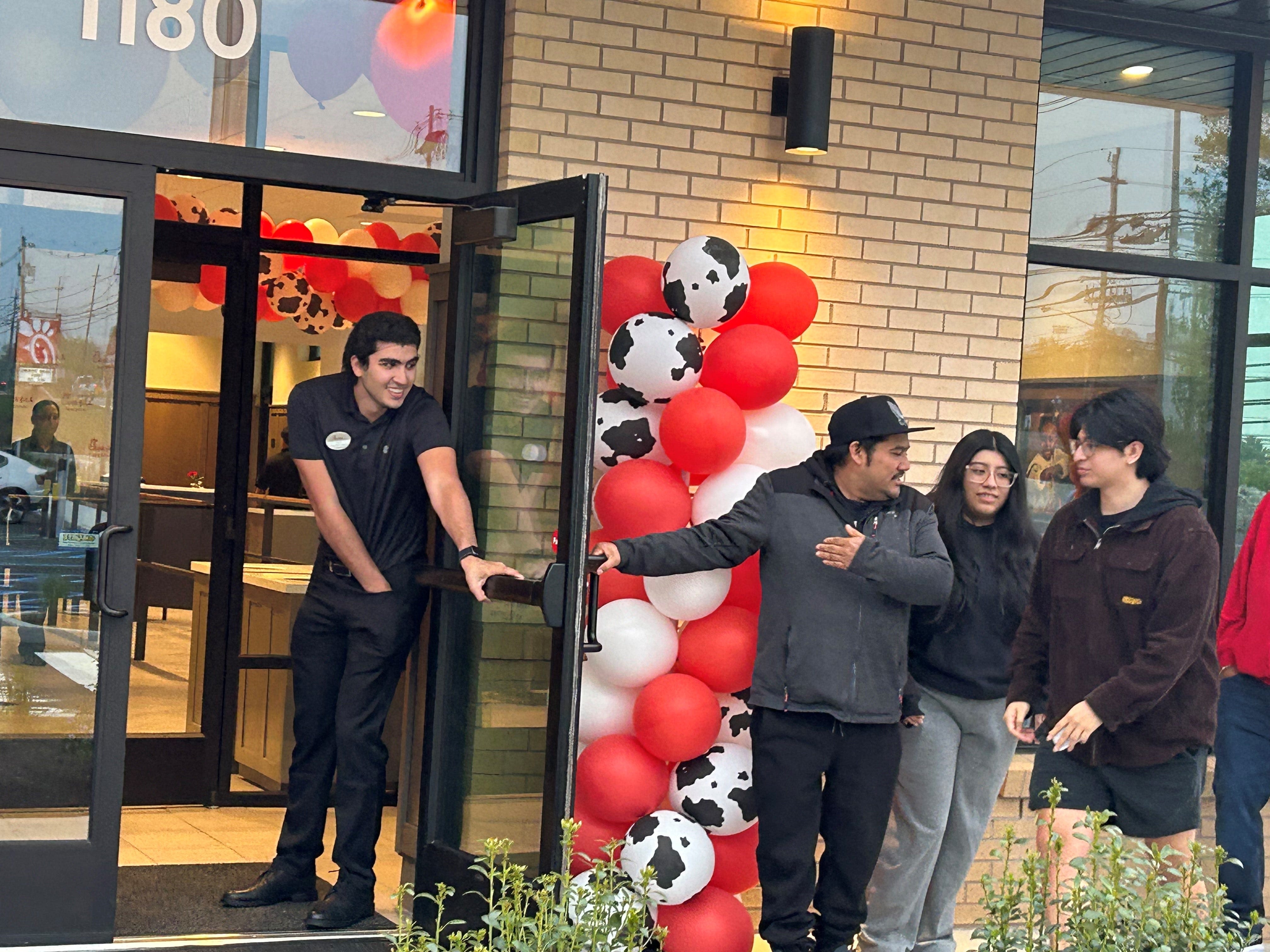 Chick-fil-A opens in Parsippany. Meet the sleepy, hungry fans who lined up all night