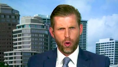 Eric Trump suggests he can't buy 'skin lotion' at the local CVS because of Biden