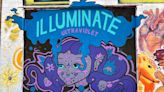 'Alive and glowing.' 'Illuminate' art show at Canton First Friday features body paint