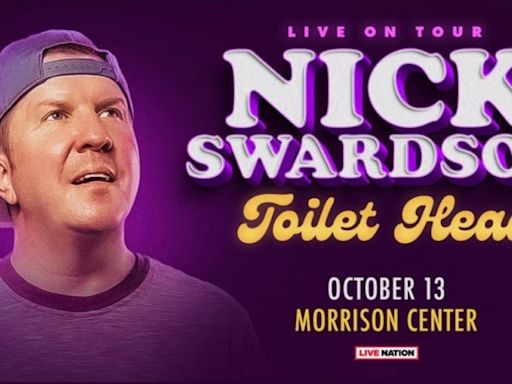 Nick Swardson is Coming to the Morrison Center Next Month