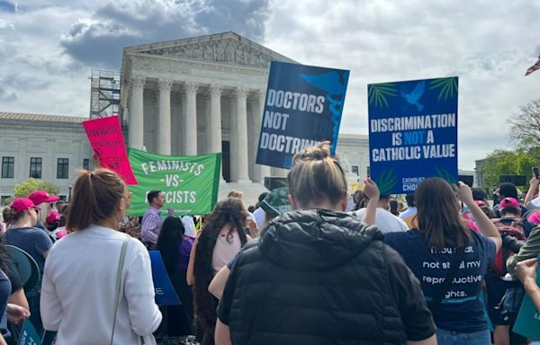 Supreme Court justices appear split over whether to protect abortion care during emergencies