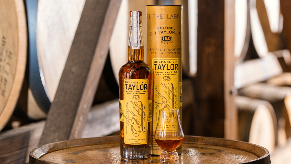 Colonel E.H. Taylor Barrel Proof Rye Is the Best-Tasting Rye Whiskey This Year