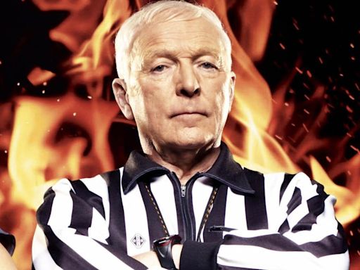 ‘Iconic voice’ hailed as Gladiators referee John Anderson dies aged 92