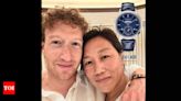 Mark Zuckerberg flaunts Rs 1.18 crore watch in selfie with wife Priscilla Chan | - Times of India