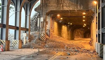 花蓮豪雨！大片土石流淹馬路、鐵軌 蘇花改搶通延後、夜間預警性封閉