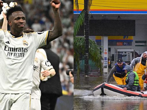 Jugadores del Real Madrid envían un emotivo mensaje a Brasil, tras las inundaciones en Rio Grande do Sul