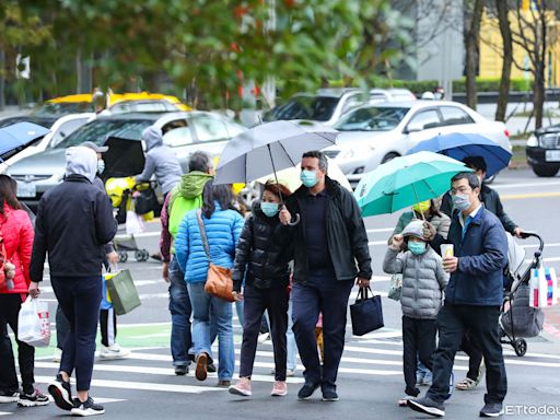 快訊／注意雨彈！5縣市大雨特報 防雷擊強陣風