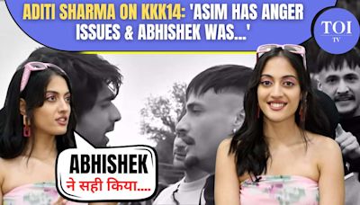 Aditi Sharma on KKK 14, Getting Bitten By A Scorpion, Her Fitness & Asim Riaz-Abhishek Kumar Fight | TV - Times of...