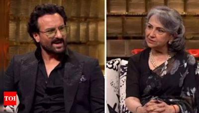 Sharmila Tagore reveals she was an ‘absent’ mother during Saif Ali Khan's growing years: ‘Made few mistakes’ | Hindi Movie News - Times of India