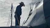 General Motors TBM-3 Avenger stops at Lee-Bird regional airport for tours