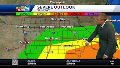 Iowa weather: Memorial Day weekend brings more rain and another chance for severe storms