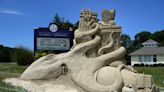 See giant sand-sculptures in South County, a preview of a contest coming to Misquamicut