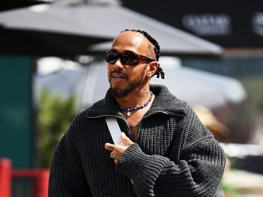 Lewis Hamilton Has the Sickest Bag of the Year