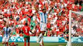 Olympic football: Fans say Morocco 'robbed' as Argentina equalize 15 minutes into extra time!