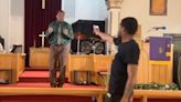 Gunman arrested after trying to shoot Pennsylvania pastor during church sermon in wild caught-on-camera moment