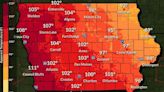 Heat index in Iowa to soar above 100 on Monday, severe weather threat returns this evening