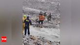 Bridge collapses near Gangotri: SDRF rescues 16 pilgrims, 2 missing | Dehradun News - Times of India