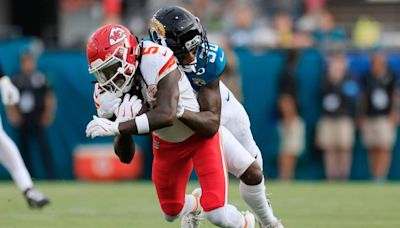 Chiefs get ‘good sign’ regarding Hollywood Brown’s shoulder injury, Andy Reid says