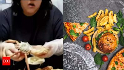 Food influencer dies live on camera due to overeating - Times of India