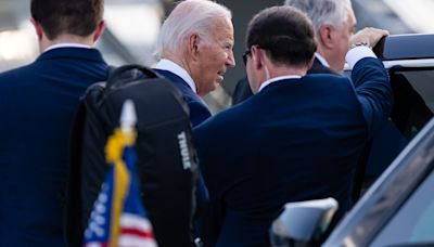 From Buoyant to Frail: Two Days in Las Vegas as Biden Tests Positive