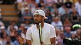 Nick Kyrgios reaches first Wimbledon semi-final with victory over Cristian Garin