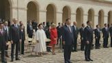 Xi attends welcome ceremony held by Macron