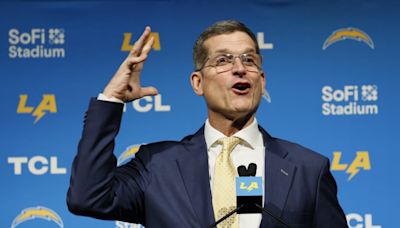 NFL Exec Wonders if Jim Harbaugh Didn't Trade No. 5 Pick to Vikings Out of Resentment