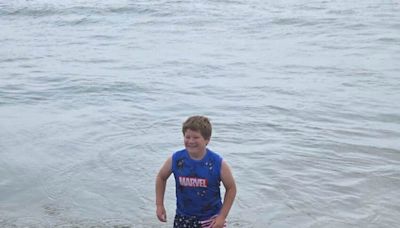 Mom shares warning about cold water after son collapses on New Hampshire beach