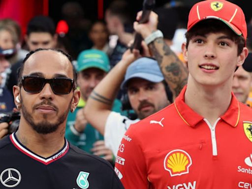 Lewis Hamilton: Oliver Bearman keen to learn from incoming Ferrari driver's 'winning mentality' in 2025 F1 season