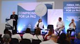 Pérez Cuéllar firma compromiso por la paz